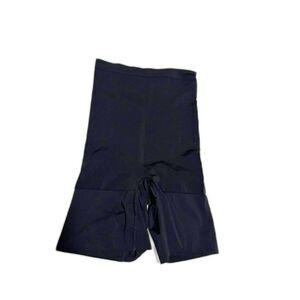 SPANX Bike Short Women's Large Black NWOT Shapewear High Waist Tummy Control